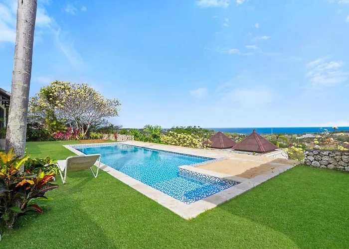 Villa Large 3br En Ocean Views! Stunning Private Pool, Big Kitchen #22 *